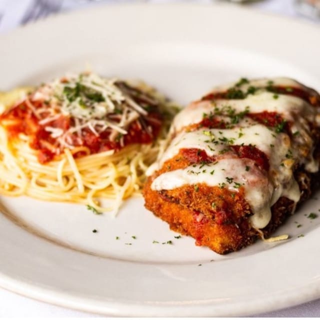 Eggplant Parmesan.